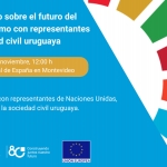 Invitación 80 Aniversario de Naciones Unidas: diálogo sobre el futuro del multilateralismo desde la sociedad civil uruguaya